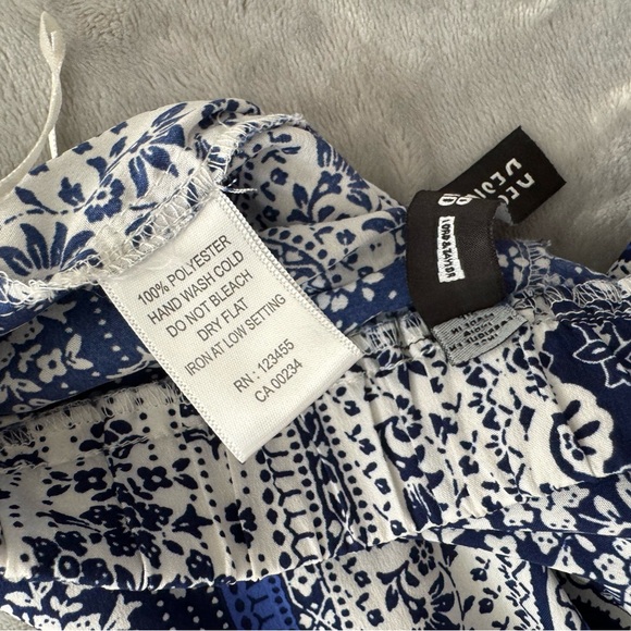 Design Lab Lord & Taylor Flowy Boho Soft Pants - Picture 2 of 7